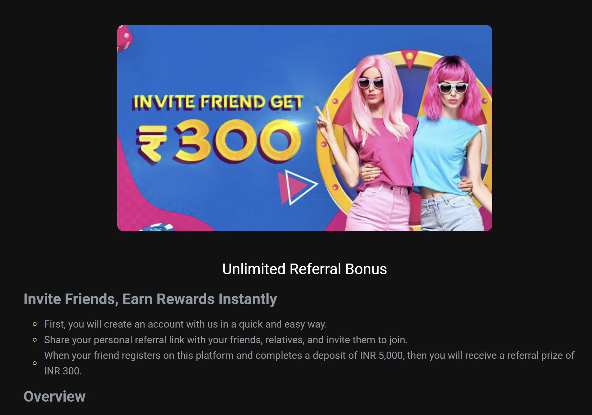 Bonuses